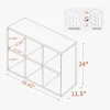 Six-Cube Solid Wood Bookcase Six-Cube Solid Wood Bookcase in solid wood