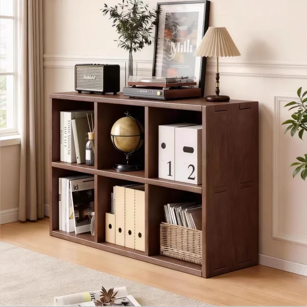 Six-Cube Solid Wood Bookcase Six-Cube Solid Wood Bookcase