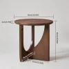 Rustic Solid Wood Side Table, Small Rustic Solid Wood Side Table, Small