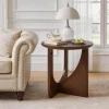 Rustic Solid Wood Side Table, Small Rustic Solid Wood Side Table, Small