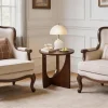 Rustic Solid Wood Side Table, Small Rustic Solid Wood Side Table, Small