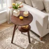 Two-Tier Solid Wood Side Table Two-Tier Solid Wood Side Table
