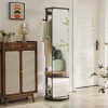 Rotating Mirror Cabinet in Rubberwood Rotating Mirror Cabinet in Rubberwood