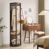 Rotating Mirror Cabinet in Rubberwood Rotating Mirror Cabinet in Rubberwood