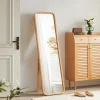 Beech Full-Length Floor Mirror