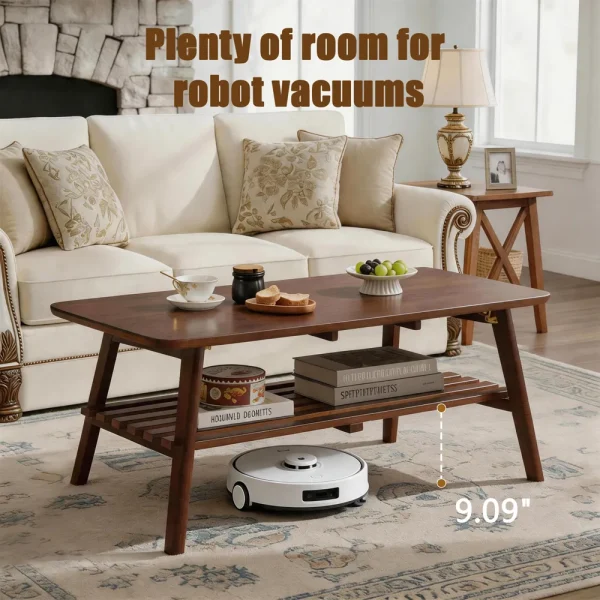 Mid-Century Coffee Table with Storage
