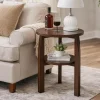 Round Two-Tier Side Table Round Two-Tier Side Table