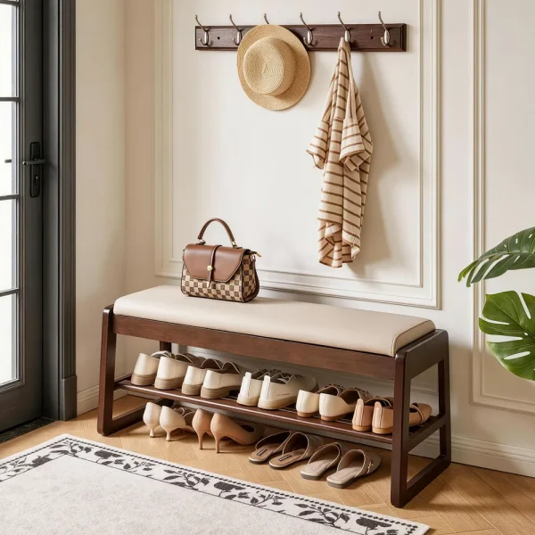 Lift-Top Shoe Bench, 39 in Lift-Top Shoe Bench, 39 in
