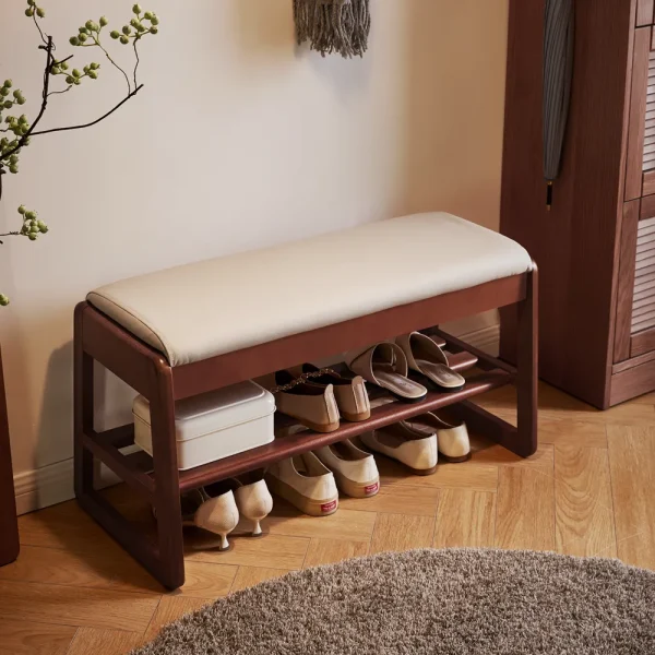 Lift-Top Shoe Bench, 31.5 in