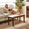 Farmhouse Dining Bench with Cushion Farmhouse Dining Bench with Cushion