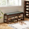 Lift-Top Shoe Bench, 31.5 in, Green