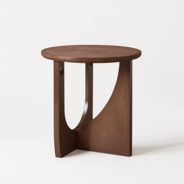 Rustic Solid Wood Side Table, Small Rustic Solid Wood Side Table, Small