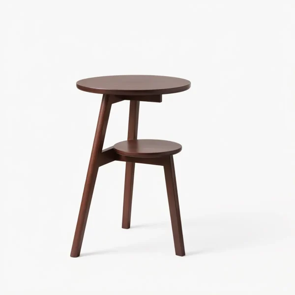 Two-Tier Solid Wood Side Table Two-Tier Solid Wood Side Table