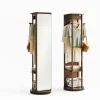 Rotating Mirror Cabinet in Rubberwood Rotating Mirror Cabinet in Rubberwood