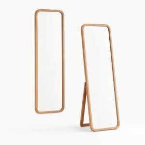 Beech Full-Length Floor Mirror