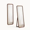 Beech Floor Mirror, Natural