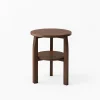 Round Two-Tier Side Table Round Two-Tier Side Table