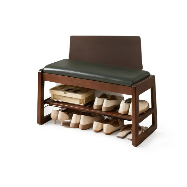 Lift-Top Shoe Bench, 31.5 in, Green