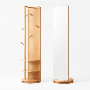 360° Rotating Floor Mirror